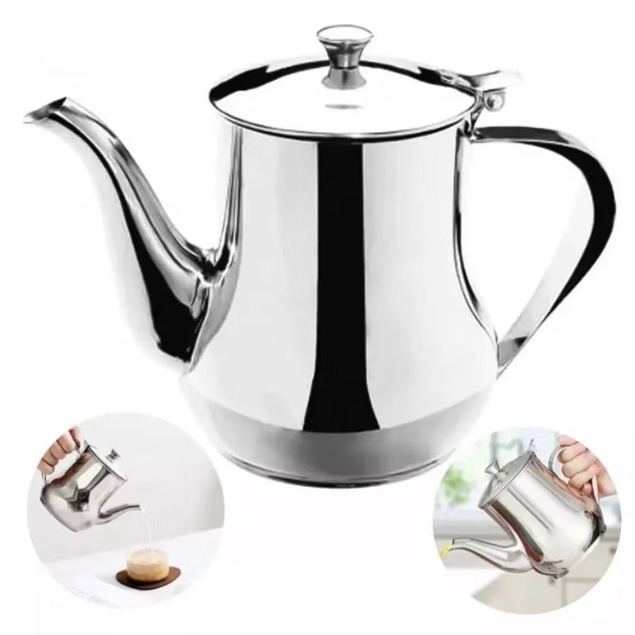 Bule De Inox Para Café Chá Leite 280/420ML Elega