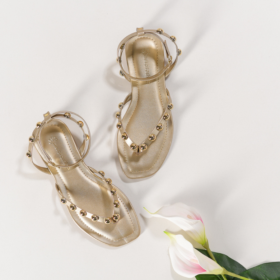 Sandália Feminina Asa Delta Rasteira Conforto Med