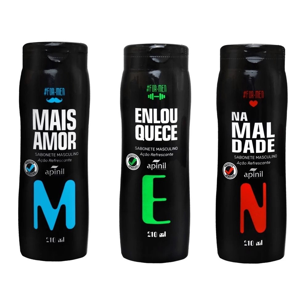 Sabonete Íntimo Masculino Apinil 210ml –