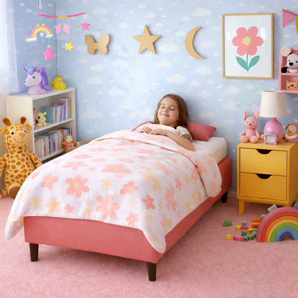 Base Mini Cama Box Dobrável Infantil 150x70x7  Es