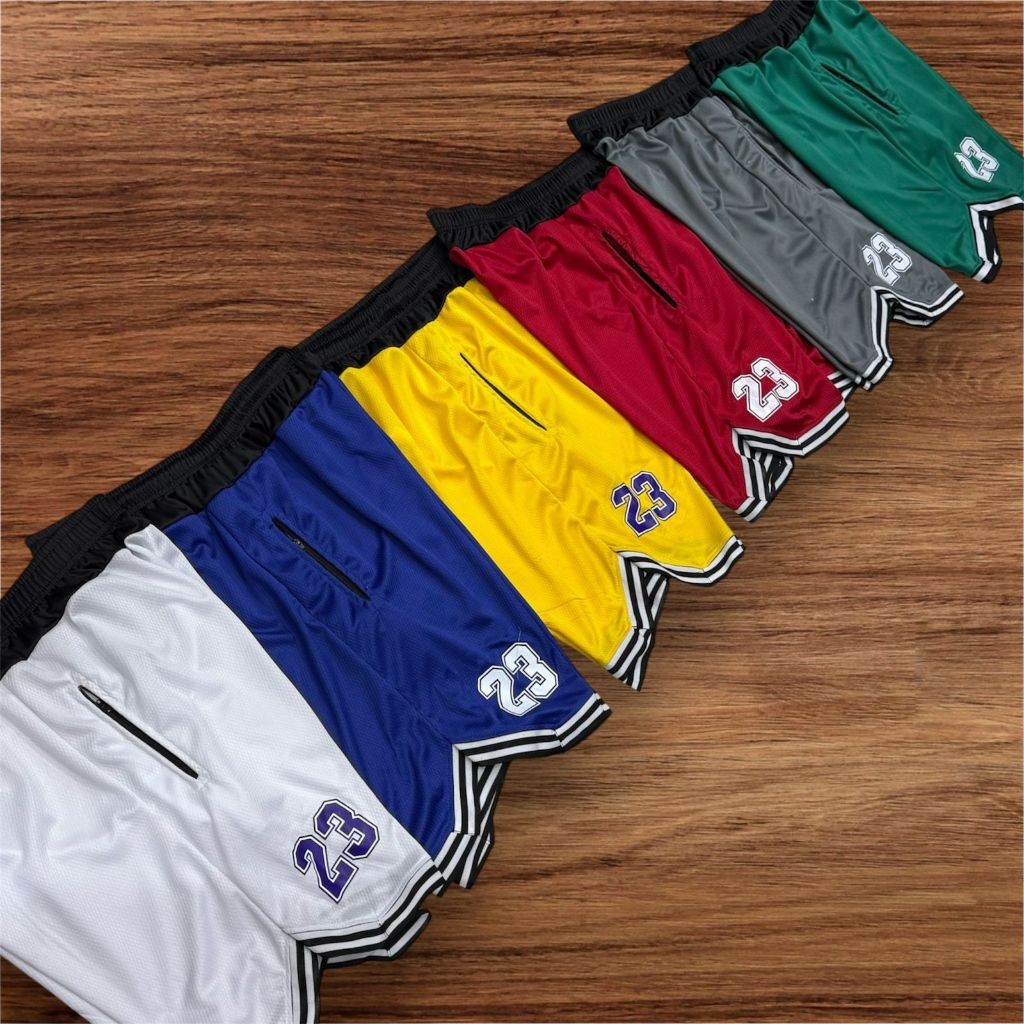 Kit Short Basquete Masculina Bermuda Treino Academ