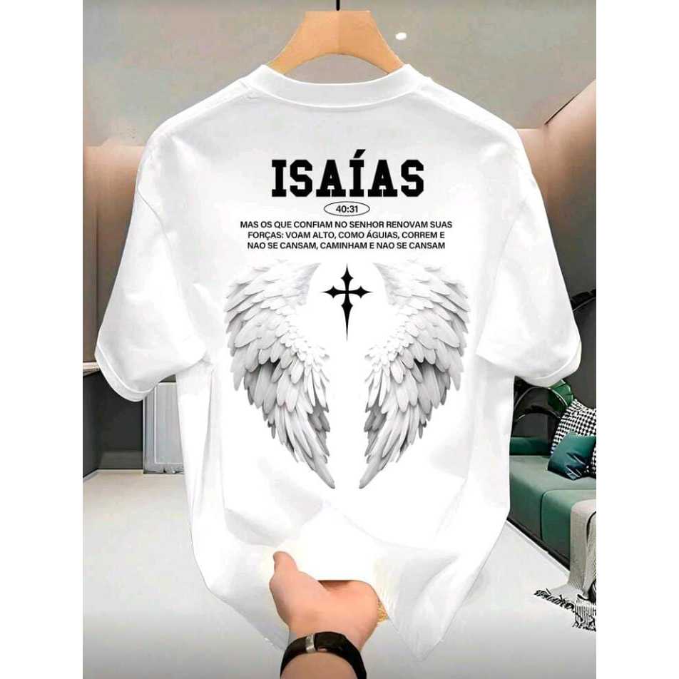 Camiseta Básica Isaías Masculina Unissex Streetw
