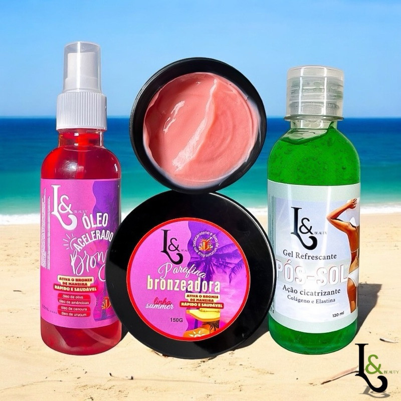 Kit Pós sol Cicatrizante + Óleo Ativador de Bron