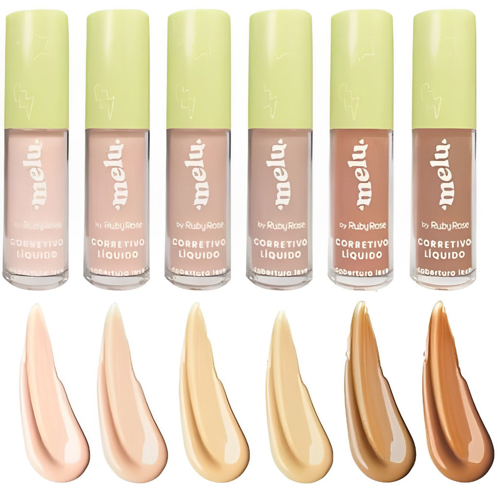 Corretivo Líquido Cobertura Leve Melu by Ruby Ros