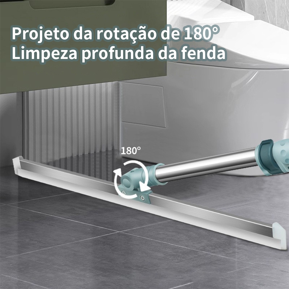 Rodo de Silicone Para Limpeza de Piso Vidros Com G