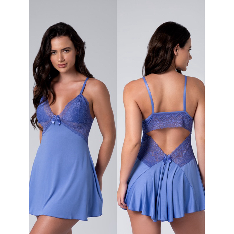 Combo 2 Camisolas Femininas + Calcinha+ Linha Noit