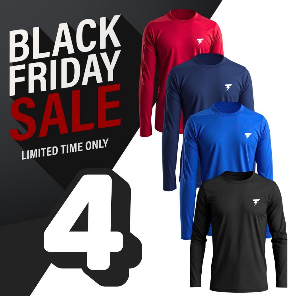 4 camisa termica masculina Manga Longa UV 50+ Malh