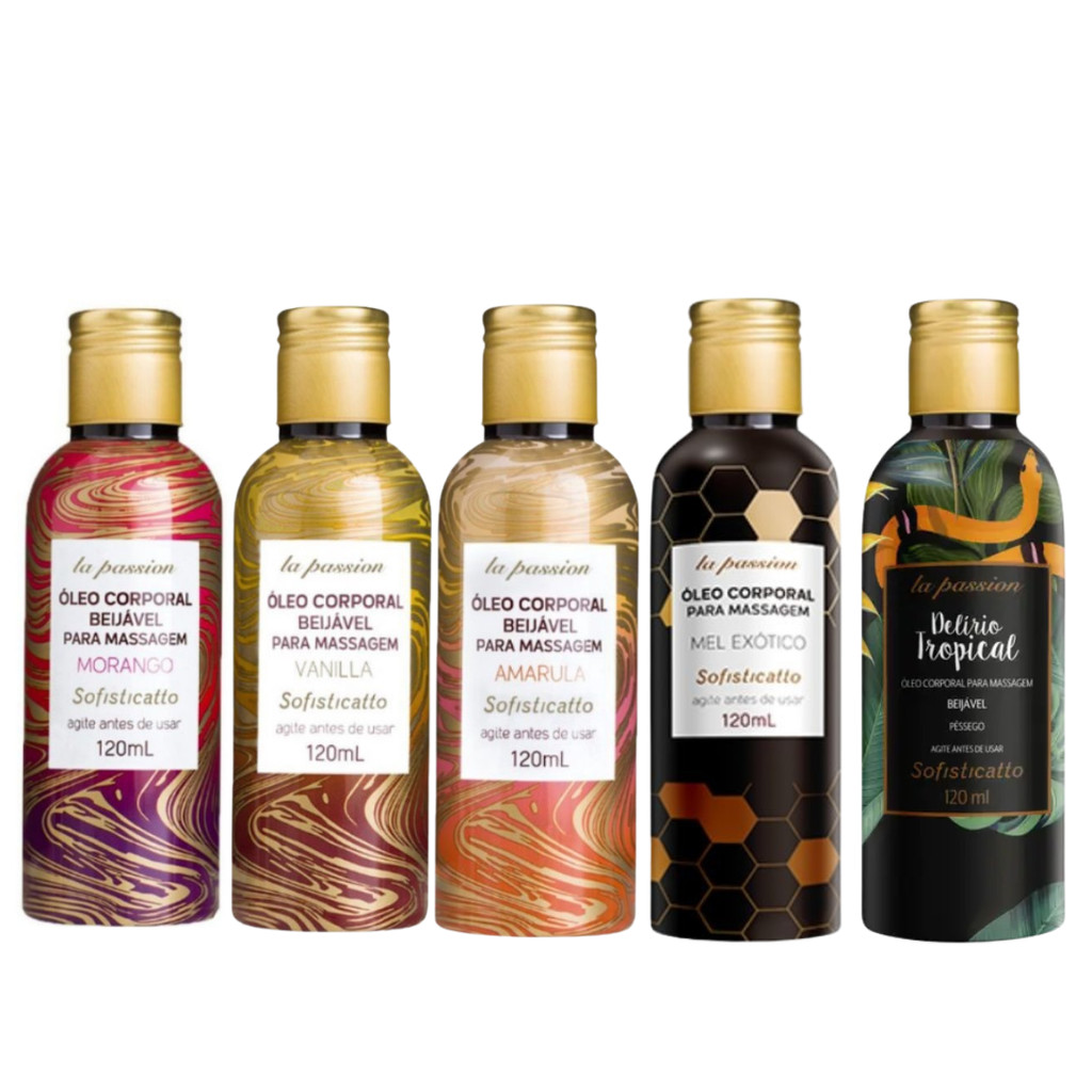 Óleo Para Massagem Tântrica Corporal Beijavel Se
