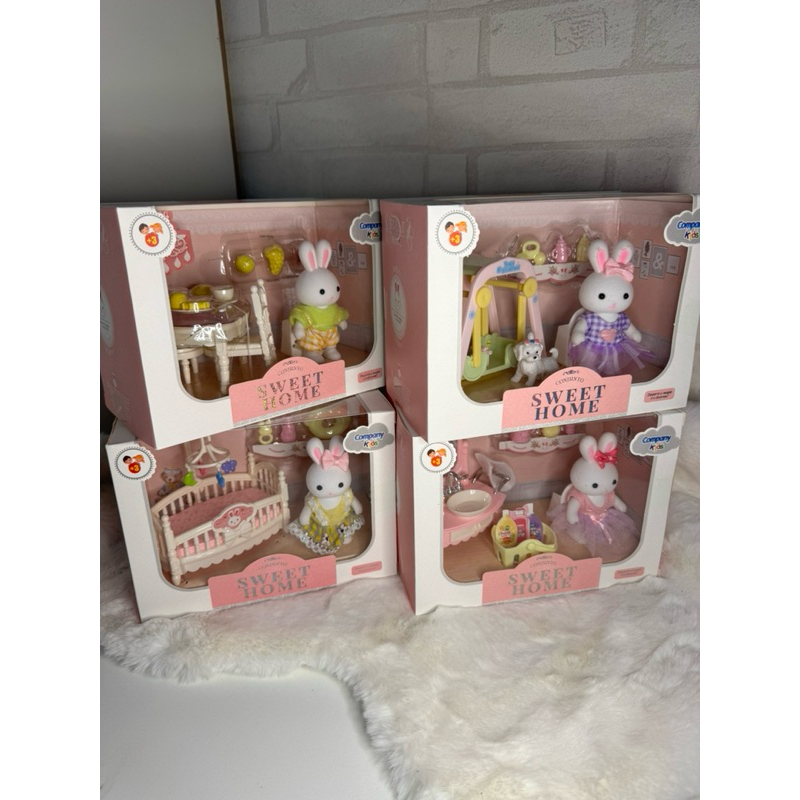 Playset Sweet Home Casinha De Coelhos Company Kids