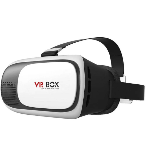 Óculos de Realidade Virtual 3D V-Box Branco + Con