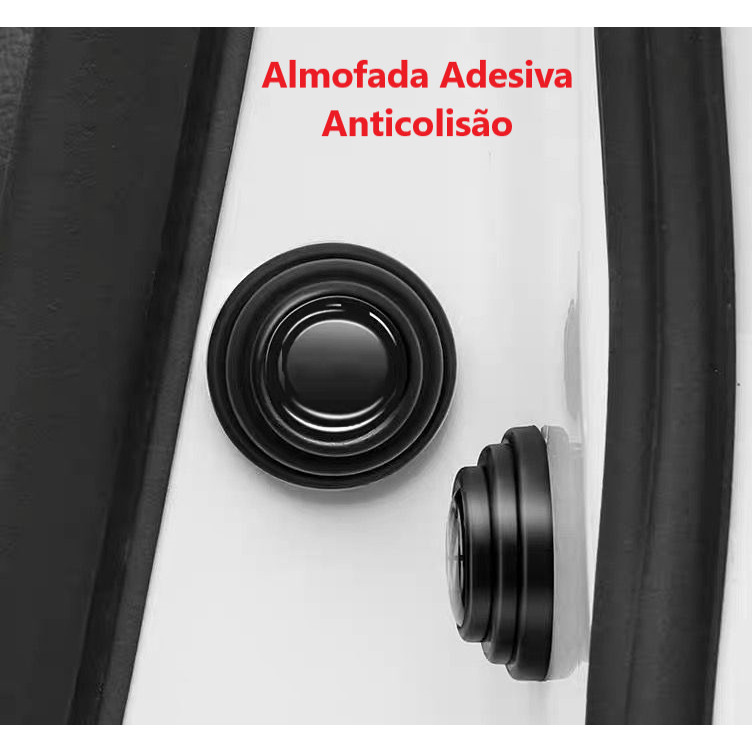 Kit de 4 Pcs Almofada De Silicone Anticolisão Par