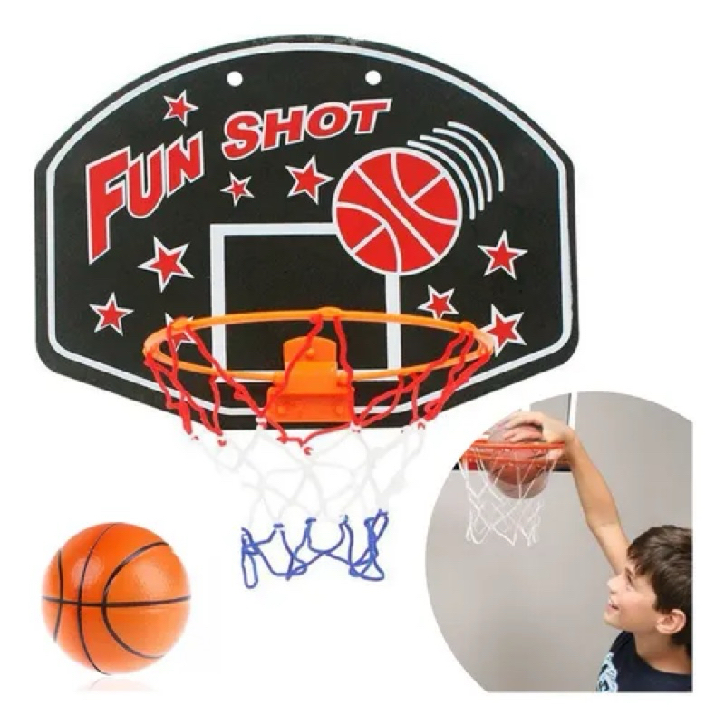 Cesta tabela Basquete-Cesta De Basquete Fun Shot S