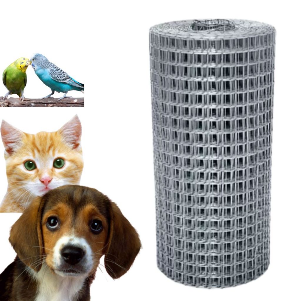 Tela Cerca para Cachorro e Gato 50cm de altura Ref