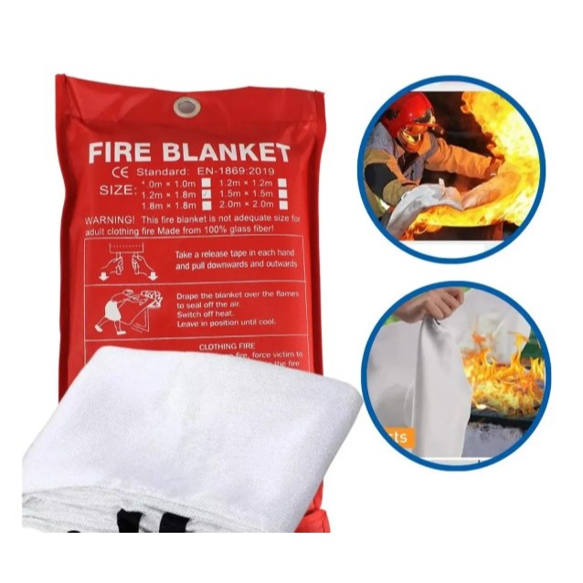 Manta Anti Chama Fire Blanket Deckas 1,00×1,0