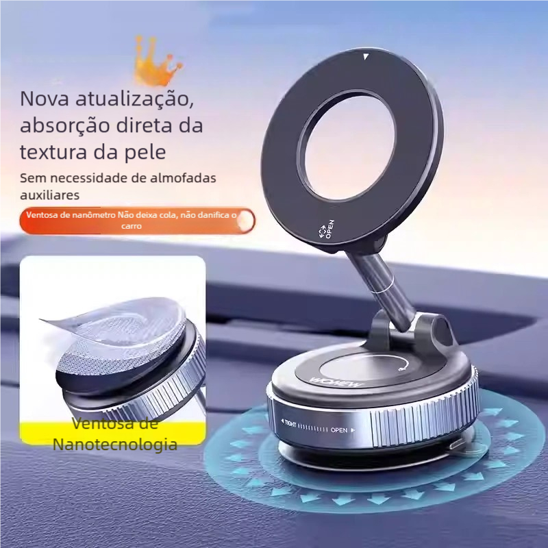 Suporte magnético Cool Black, rotação multieixo