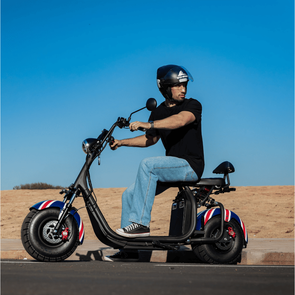 Scooter Moto Elétrica Bike WeHawk WX-10 NB Free