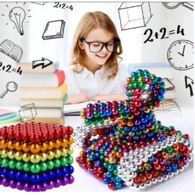 Neocubo Magnético Colorido Brinquedo Crianças e 