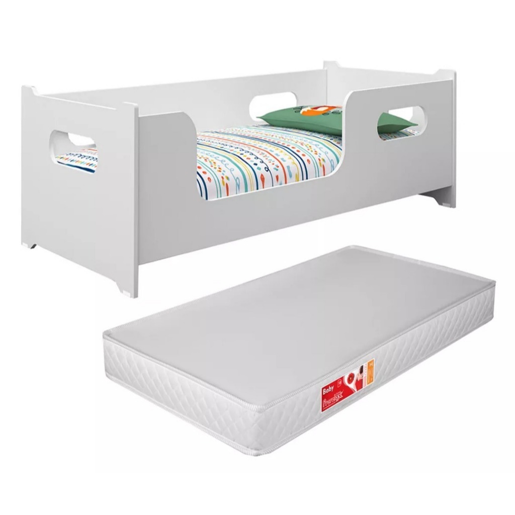 Cama Montessoriana Infantil Encanto Com Colchão M
