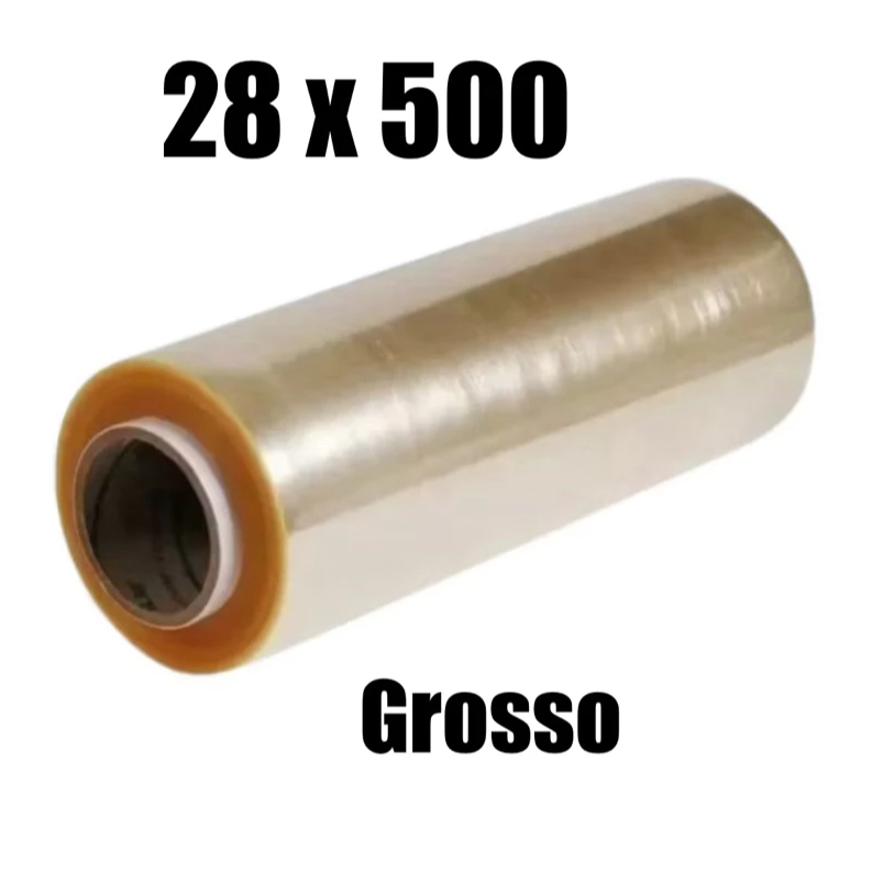 Bobina Plastico De Filme Pvc 28cm X 500 METROS EST