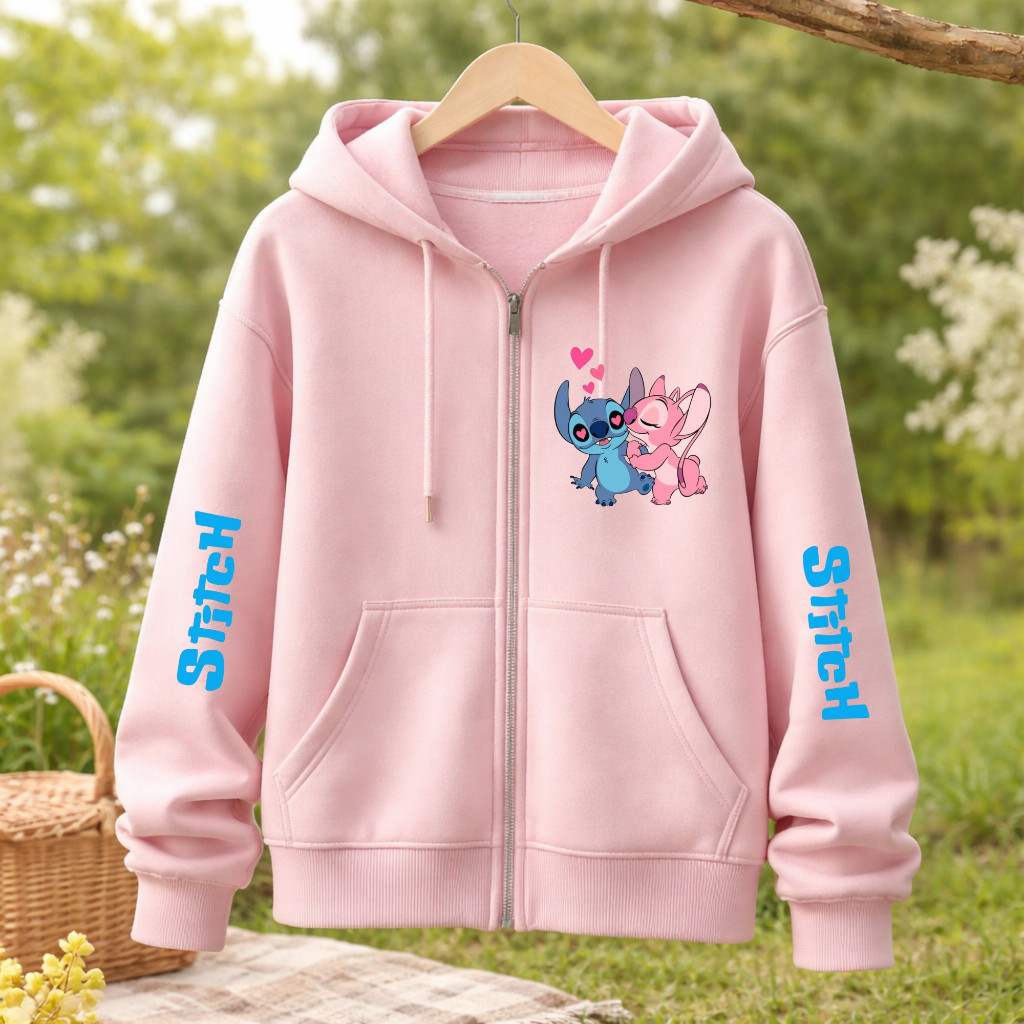 Blusa de Moletom com Ziper Casaco Quentinho Capuz 