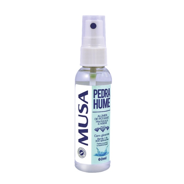 Pedra Hume Spray musa 60ml unidades