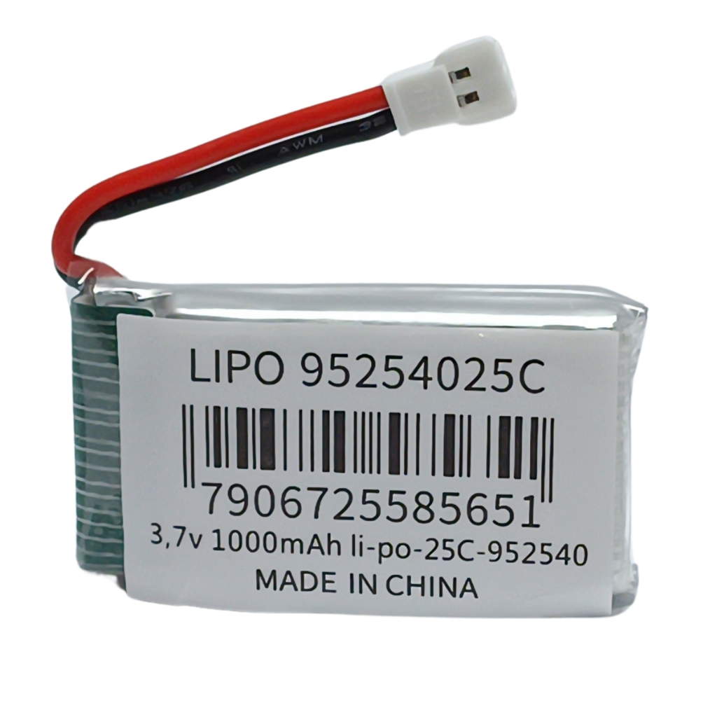 Bateria Para Drone 3,7v Original 1000mAh 13 a 15 m