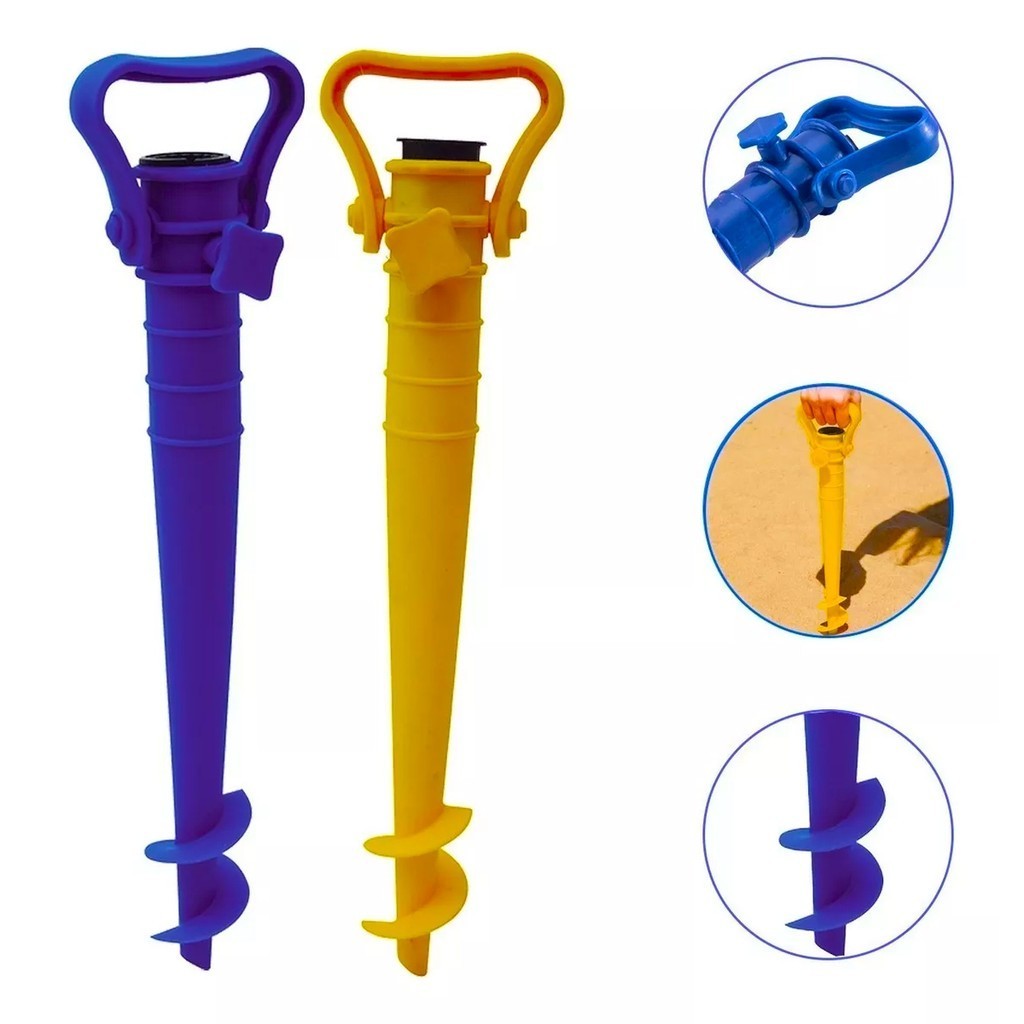 Saca Areia Furador Pressão Fixador com Suporte pa