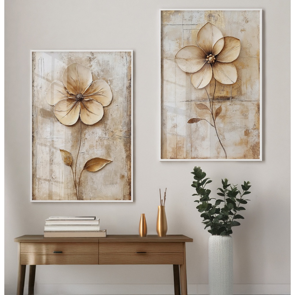 Quadro Vintage Decorativo Com Moldura E Vidro Quad