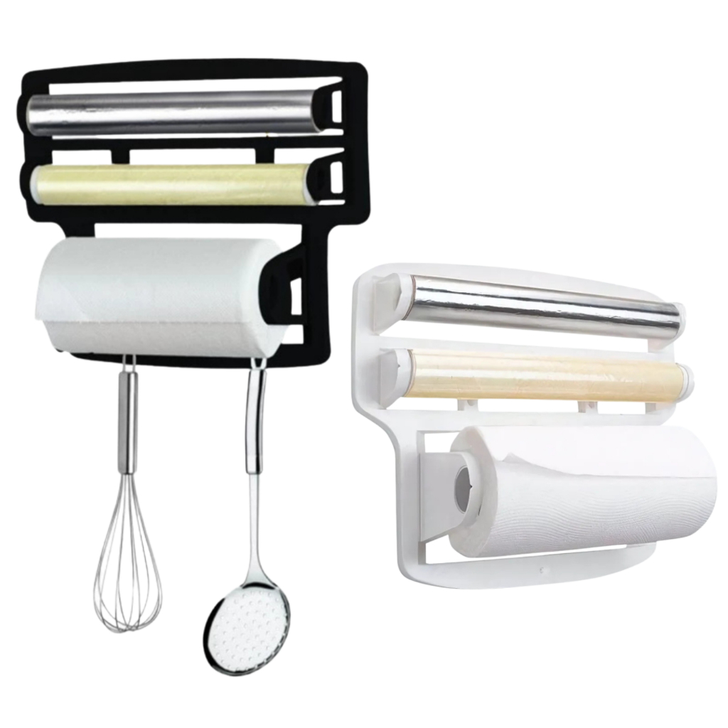 Porta Papel Toalha papel filme e papel alumínio  