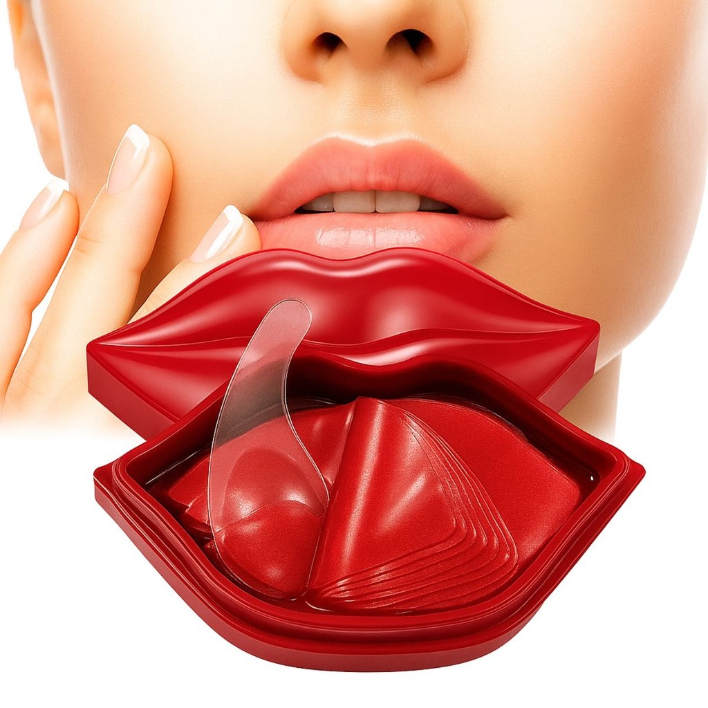 20 unidades de Mascaras Gel Hidratante Labial para