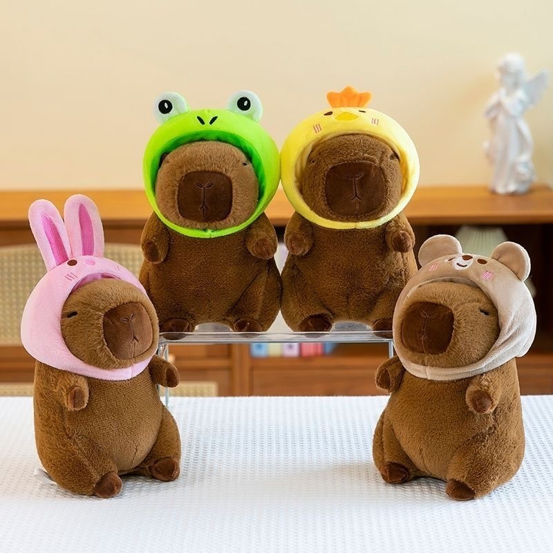24cm Boneca De Pelúcia Capivara Brinquedo de Pel�