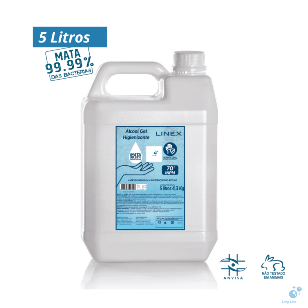 Álcool Gel 70% Linex