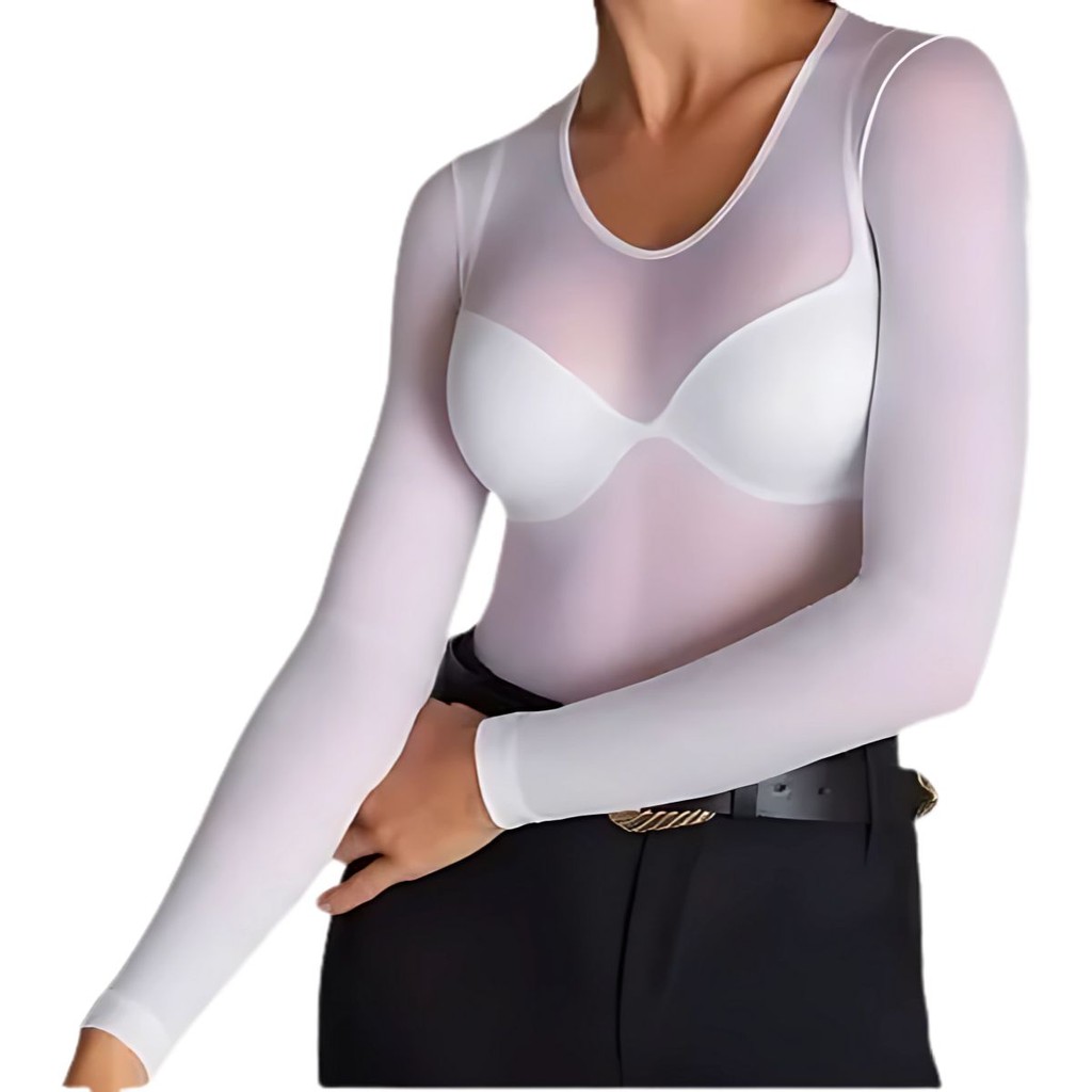 Camiseta Feminina Segunda Pele Selene Manga Longa 