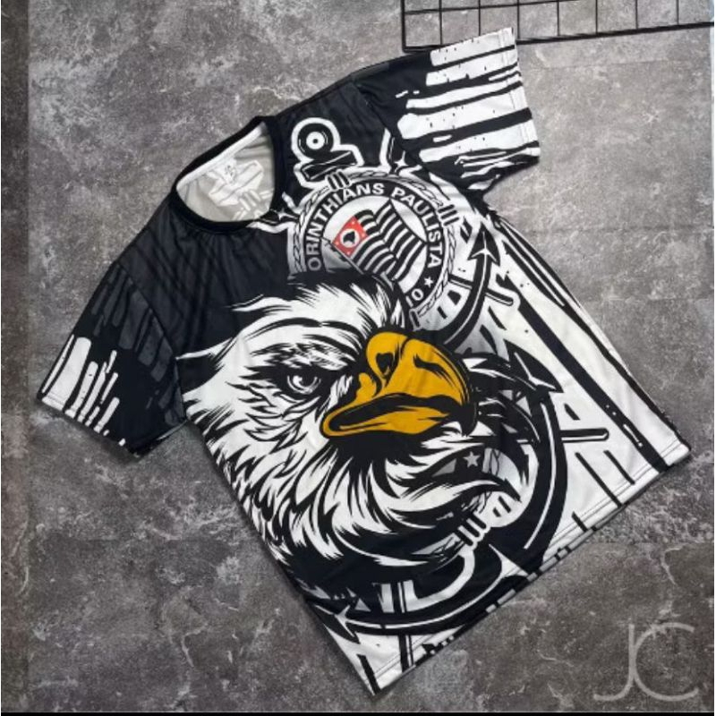 Camisa Masculina Gaviões da Fiel Adulto Nova