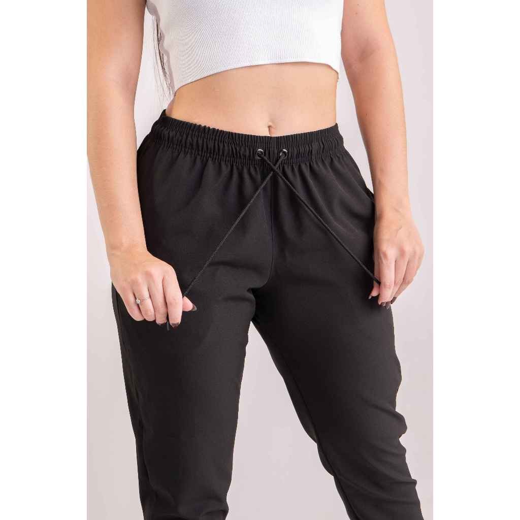 Calça Feminina TACTEL COM ELASTANO PREMIUM jogger