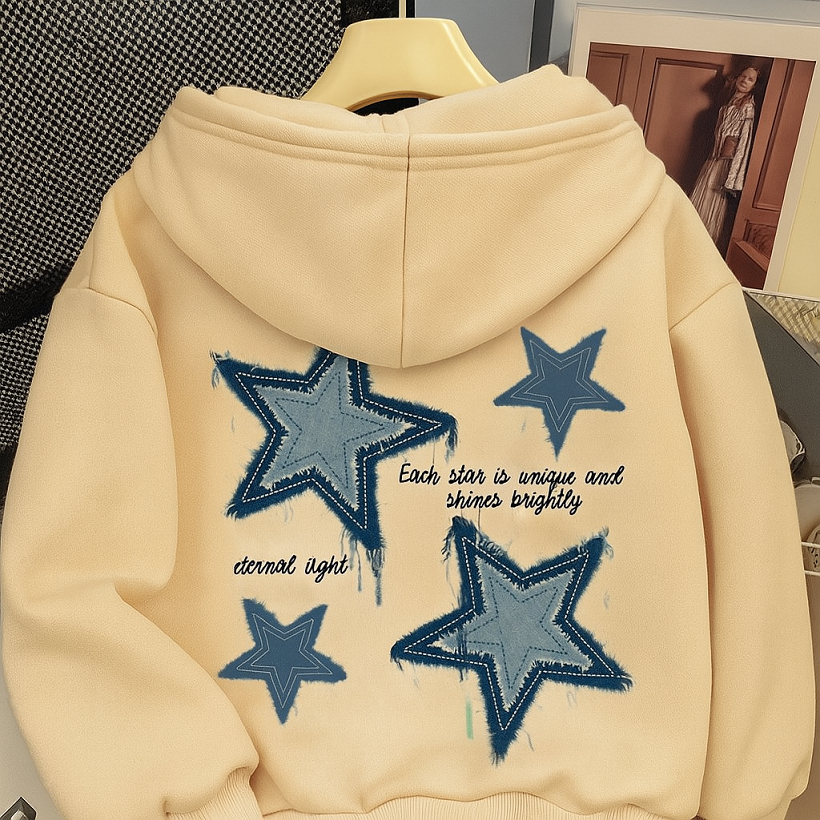 Agasalho infantil Moletom Flanelado Grosso Estrela