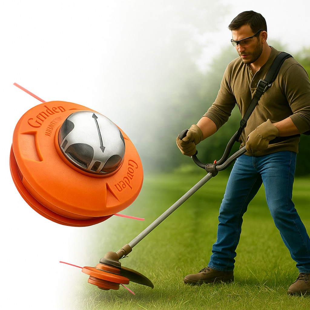 Carretel Fio Nylon Automático Carga Fácil Bate L