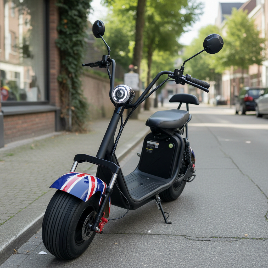 Moto Elétrica 2000w Scooter Veloz Até 150kg Imp