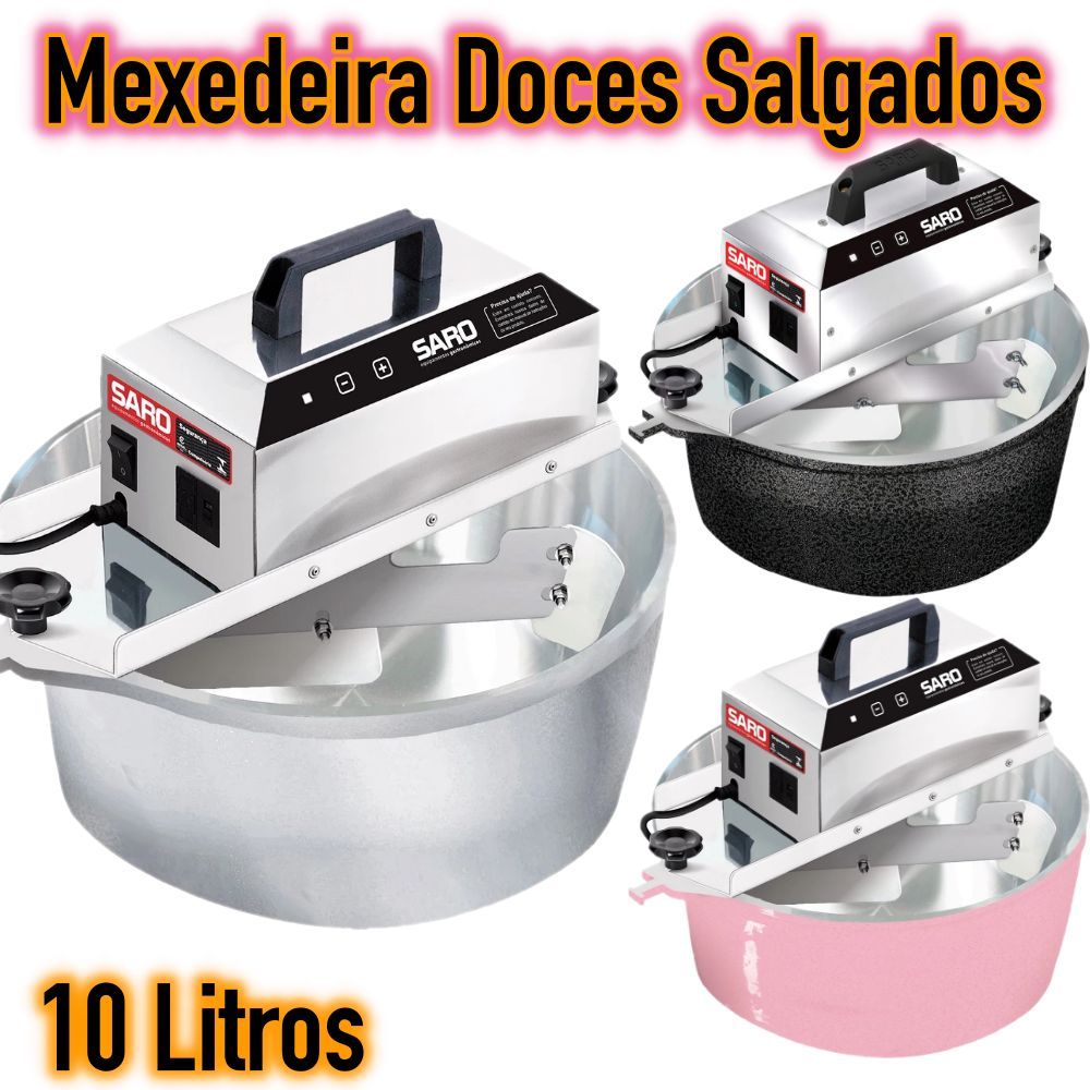 Panela Misturadora Doces Salgados 10 Litros Autom�