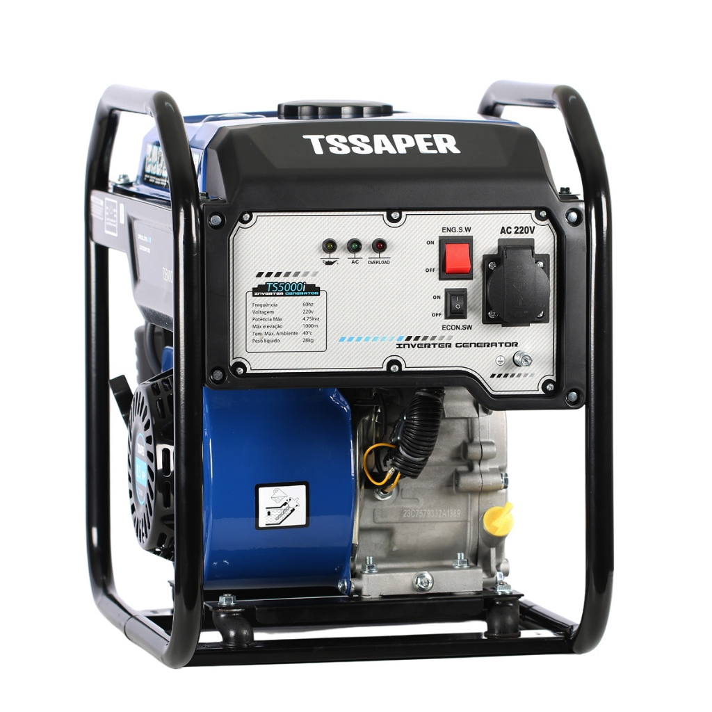 Gerador De Energia A Gasolina Inverter 4,75 Kva 4 