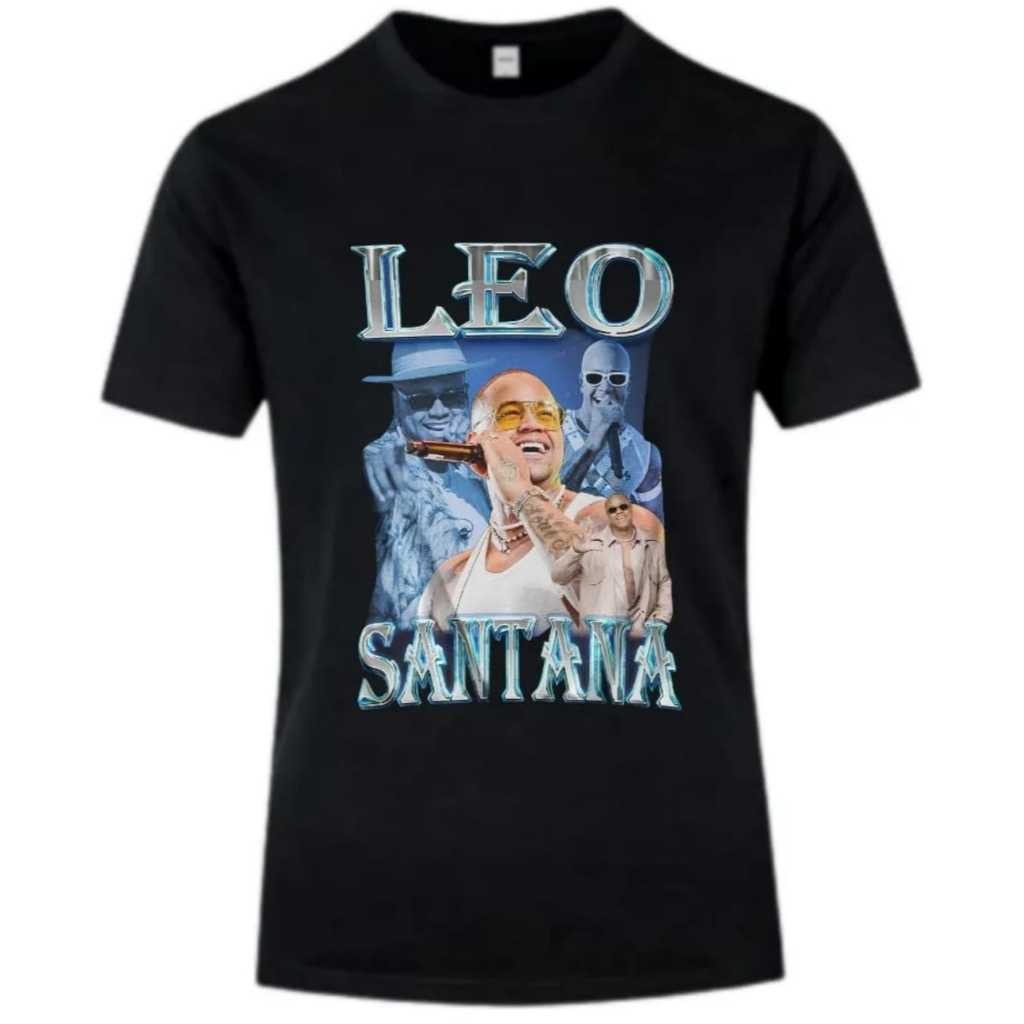 camiseta camisa t-shirt blusa unissex leo santana 