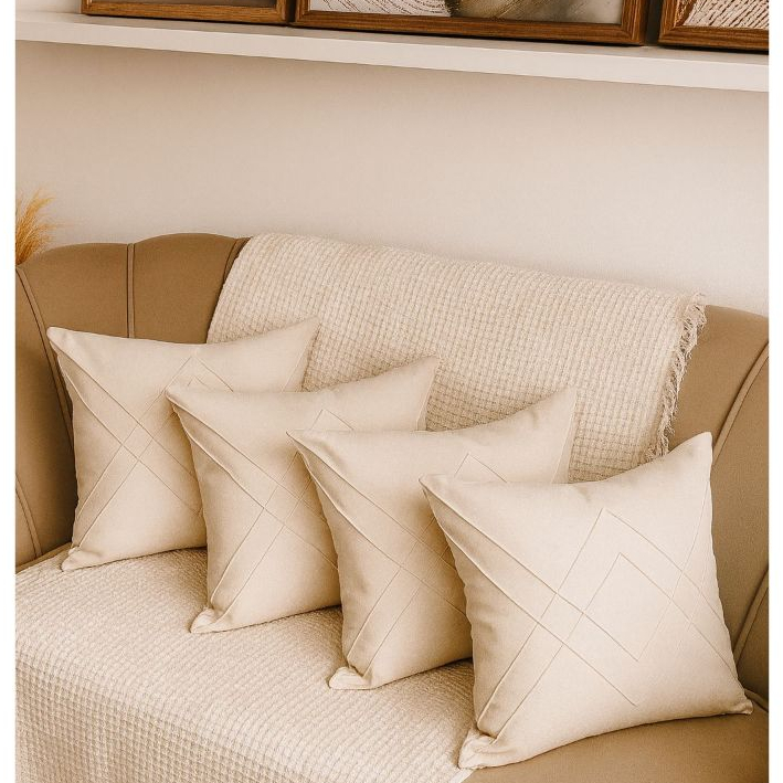 Kit Capas de Almofadas Decoração Elegante Boho C