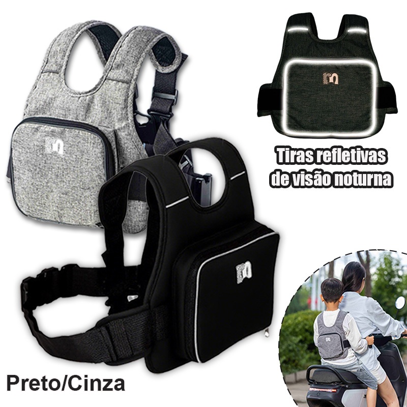 Colete Cinto De Segurança Infantil Para Andar Mot