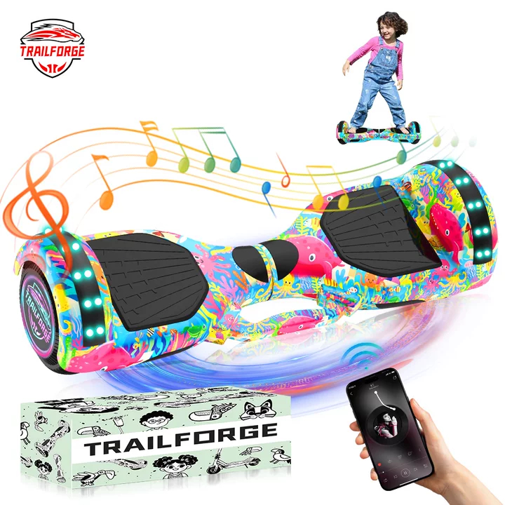 Trailforge skate eletrico hoverboard 6.5 4400mah 1