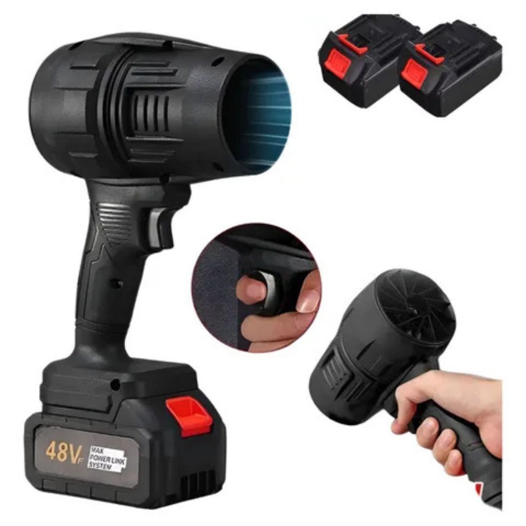 Soprador De Folhas Turbo Portátil Recarregável 4