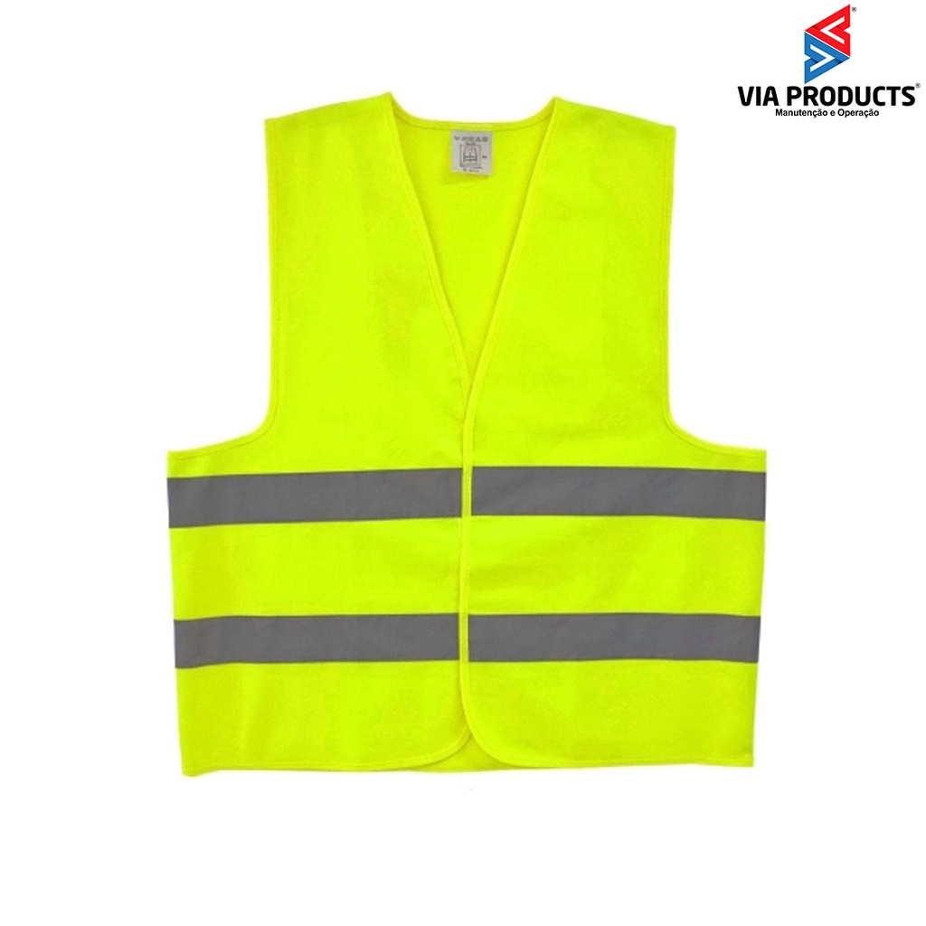 Colete Refletivo Verde Fluorescente GG