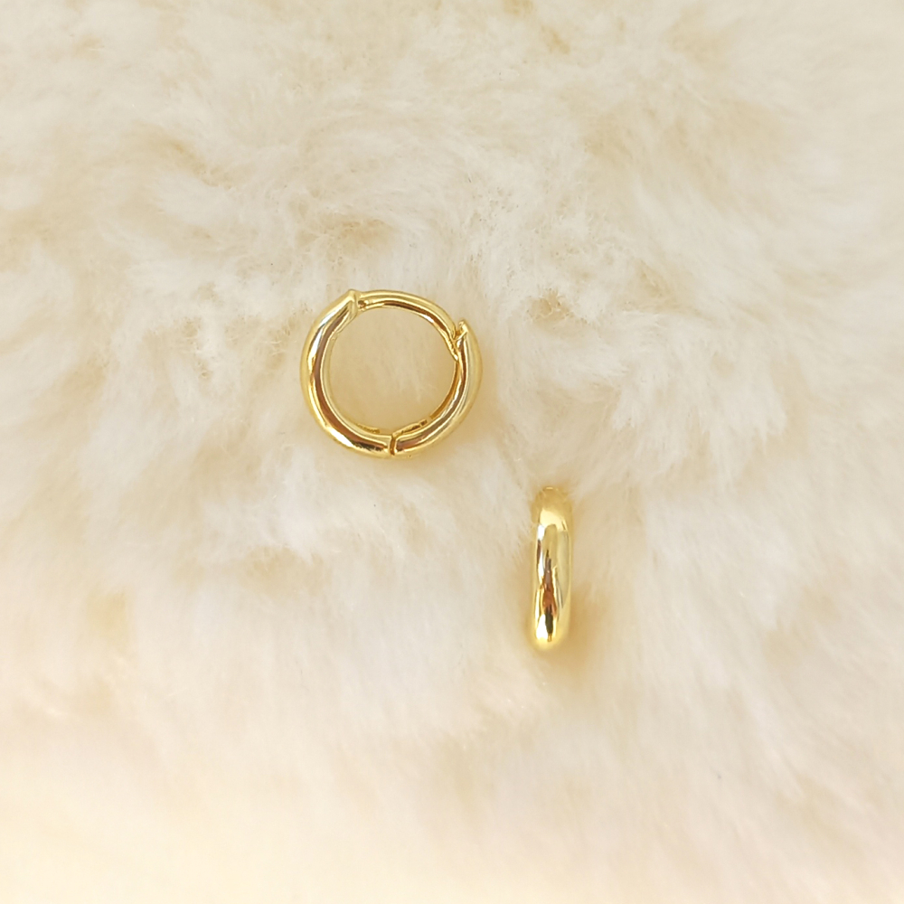 Brinco Infantil Argola 7mm – Argolinha ̵