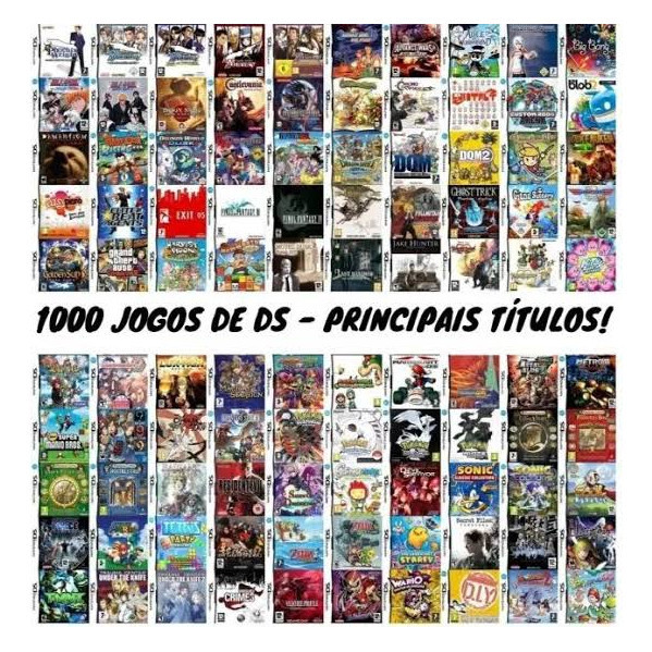 R4 Gold Pro Com 1000 Jogos Ds Para Todas Versões 