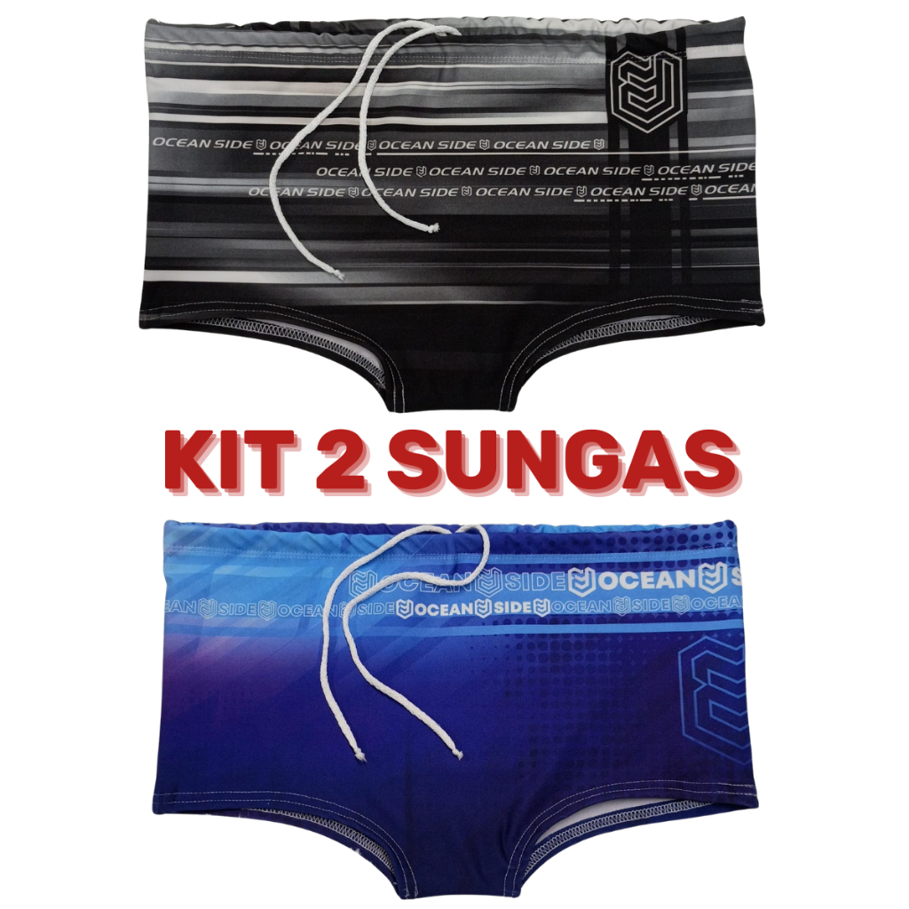 kit 2 Sungas Masculinas Adulta