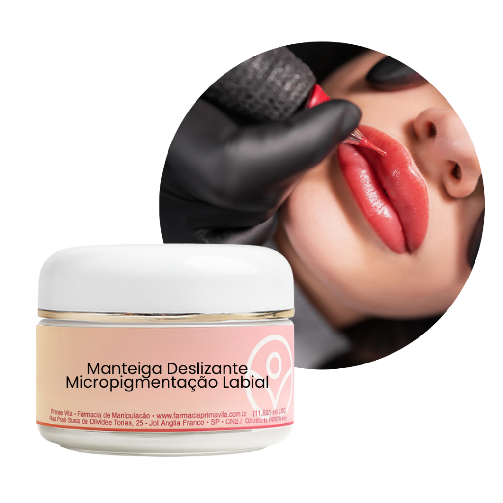 Manteiga Deslizante para Micropigmentação Labial